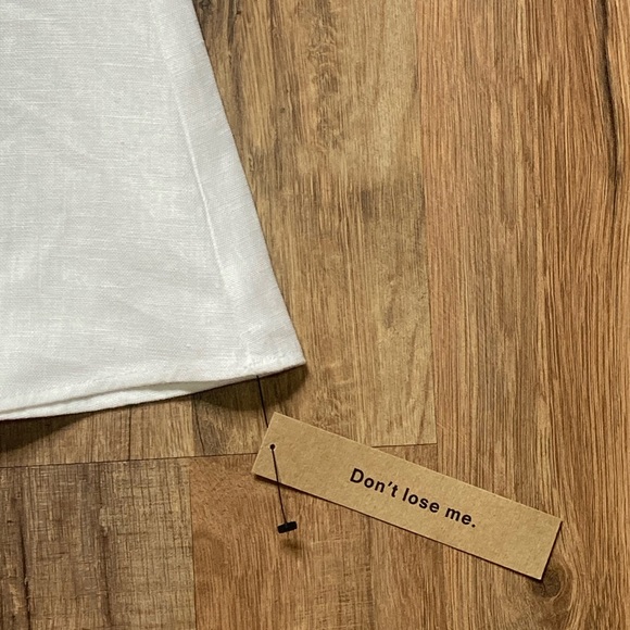 Reformation “Olivia” White Linen Midi Dress - Picture 5 of 6